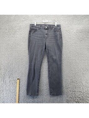 Old Navy Jeans Womens Size 10 Gray Mid-Rise Boyfriend Stretch Denim *Read*
